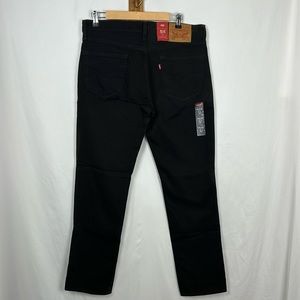New, with tags.  Mens Levi 511 slim fit, black, size 34x30.